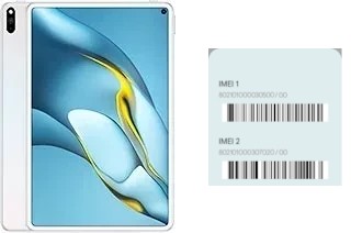 Comment voir le code IMEI dans MatePad Pro 10.8 (2021)