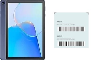 Comment voir le code IMEI dans MatePad C5e