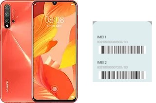 Comment voir le code IMEI dans nova 5 Pro