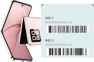 Comment voir le code IMEI dans nova Flip