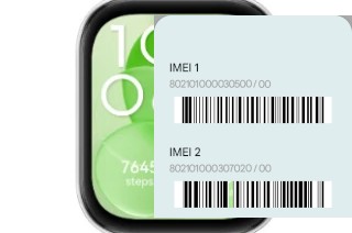 Comment voir le code IMEI dans WATCH FIT 3