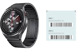 Comment voir le code IMEI dans Watch GT 3 Porsche Design