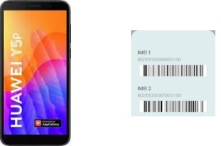 Comment voir le code IMEI dans Huawei Y5p