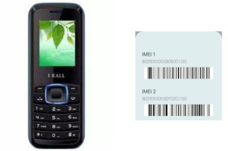 Comment voir le code IMEI dans I Kall K19