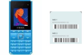 Comment voir le code IMEI dans K2180