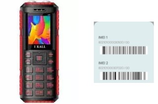 Comment voir le code IMEI dans I Kall K26