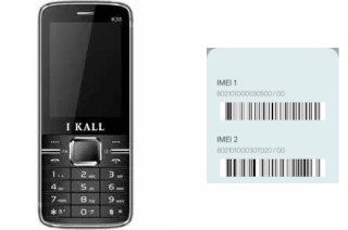 Comment voir le code IMEI dans I Kall K35