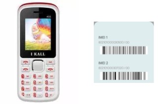 Comment voir le code IMEI dans I Kall K55