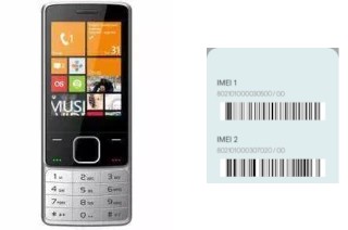 Comment voir le code IMEI dans K6300