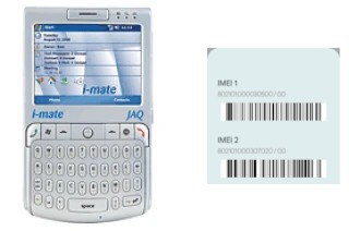 Comment voir le code IMEI dans i-mate JAQ