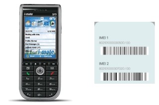 Comment voir le code IMEI dans i-mate SP5