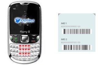 Comment voir le code IMEI dans Flurry II