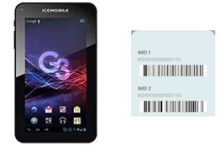 Comment voir le code IMEI dans Icemobile G3