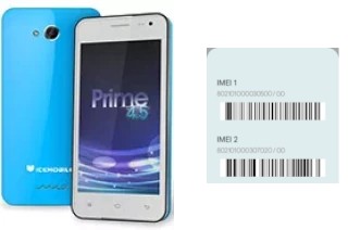 Comment voir le code IMEI dans Prime 4.5