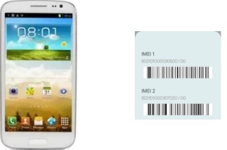 Comment voir le code IMEI dans iNew M2