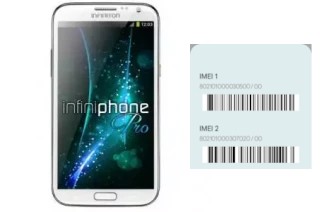 Comment voir le code IMEI dans INPHO-5300