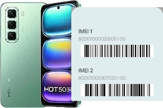 Comment voir le code IMEI dans Hot 50