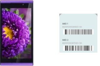 Comment voir le code IMEI dans M310 Charm Purple