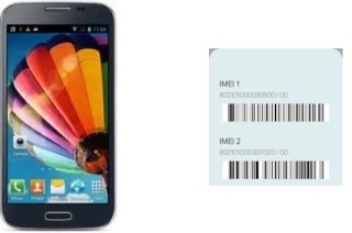 Comment voir le code IMEI dans I9500W