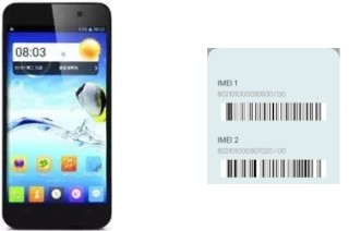 Comment voir le code IMEI dans G4 Advanced