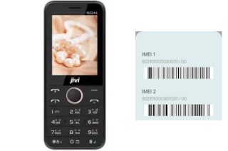 Comment voir le code IMEI dans JV N2244