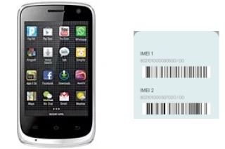 Comment voir le code IMEI dans Karbonn A1+