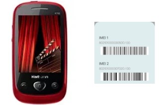 Comment voir le code IMEI dans KT62