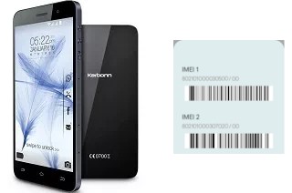 Comment voir le code IMEI dans Titanium Mach Two S360