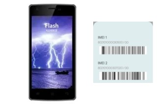 Comment voir le code IMEI dans Flash