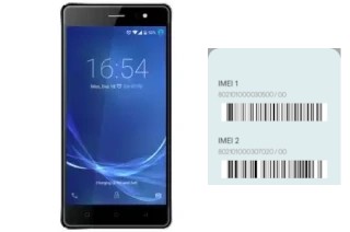 Comment voir le code IMEI dans KN Mobile Q55