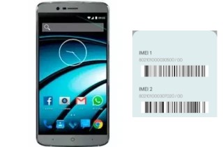 Comment voir le code IMEI dans Komu K70