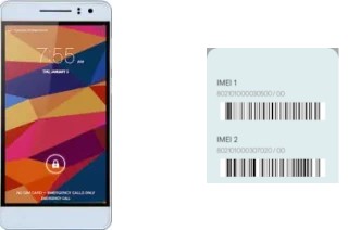 Comment voir le code IMEI dans L600S