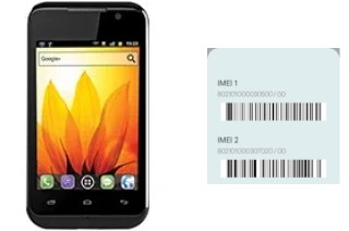 Comment voir le code IMEI dans Iris 349S