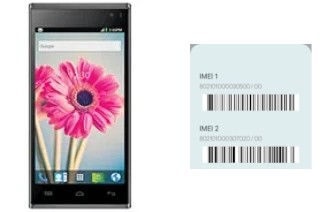 Comment voir le code IMEI dans Iris 504q+