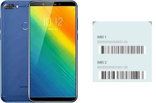 Comment voir le code IMEI dans K5 Note (2018)