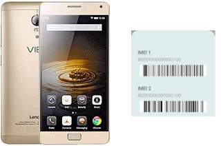 Comment voir le code IMEI dans Vibe P1 Turbo