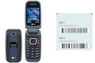 Comment voir le code IMEI dans LG 450