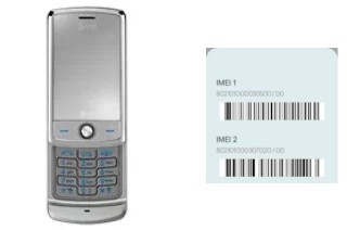 Comment voir le code IMEI dans CU720 Shine