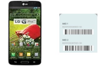 Comment voir le code IMEI dans G Pro Lite