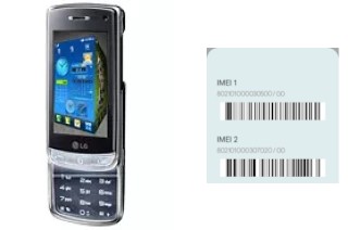 Comment voir le code IMEI dans GD900 Crystal