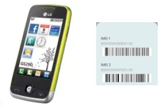 Comment voir le code IMEI dans GS290 Cookie Fresh