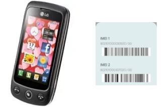 Comment voir le code IMEI dans GS500 Cookie Plus