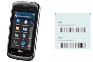 Comment voir le code IMEI dans GT550 Encore