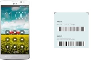 Comment voir le code IMEI dans LG GX