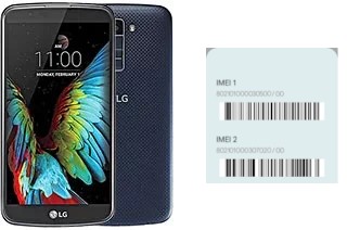 Comment voir le code IMEI dans LG K10