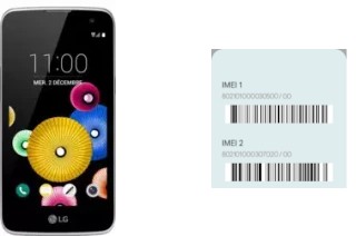 Comment voir le code IMEI dans K4 LTE