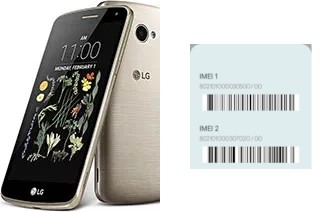 Comment voir le code IMEI dans LG K5