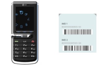 Comment voir le code IMEI dans KG330