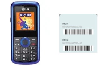 Comment voir le code IMEI dans KP108