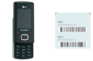 Comment voir le code IMEI dans KU800